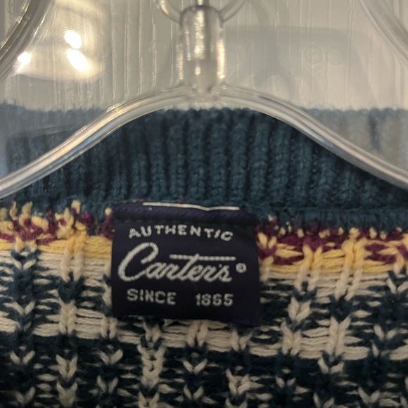 Vintage Carter’s all cotton cardigan sweater - Picture 3 of 4